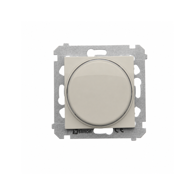 Simon 54 Ściemniacz naciskowo-obrotowy 20-500W nie do LED kaszmir mat DS9T.01/42