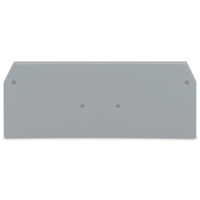 ścianka końcowa szara