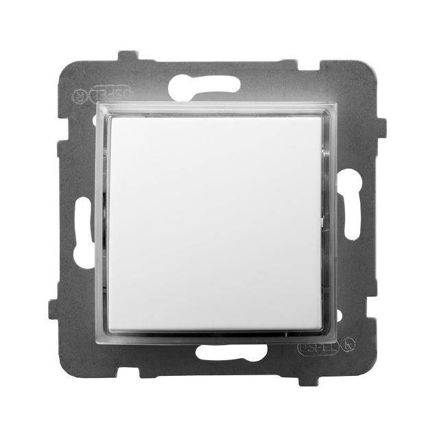 ARIA Łącznik kontrolny z podświetleniem pomarańczowym - kolor biały