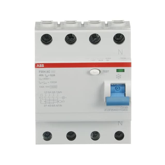 F204 AC-40/0,3 wyłącznik różnicowo-prądowy STANDARD