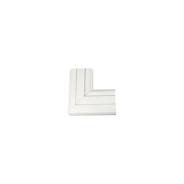 "Simon CONNECT Kąt prosty, płaski, do góry, PVC Cablomax 210x55mm