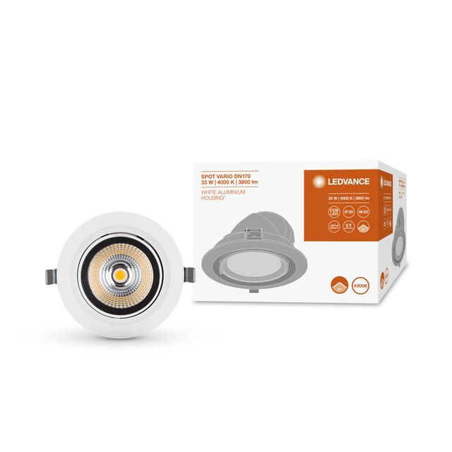 SP VARIO DN170 35W 4000K 24DEG WT LEDV LEDVANCE