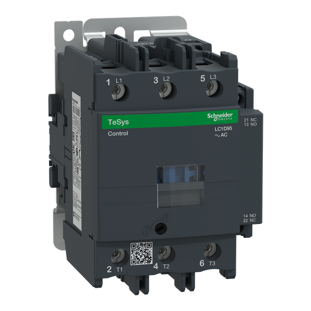 Stycznik mocy TeSys D [AC-3] 95A 3P 1NO 1NC cewka 440VAC zaciski skrzynkowe LC1D95R7 Schneider