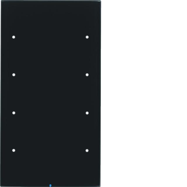 BERKER R.3 Sensor dotykowy 4-krotny szkło czarny 75144855 HAGER