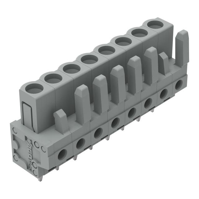 MCS-MIDI Classic gniazdo 8-bieg. szare raster 5 mm