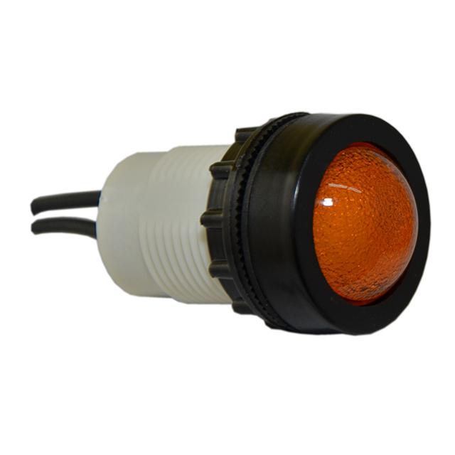 Lampka D22PB 24V-230V żółta