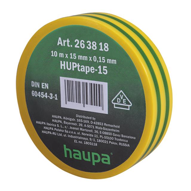 Taśma izolacyjna VDE 19 mm x 33 m zielono/żółta