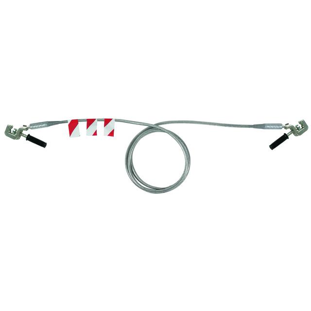 Uziemiacz 70 mm2 o dł. 8500 mm Al, z 2 uniwersalnymi zaciskami i uchwytami