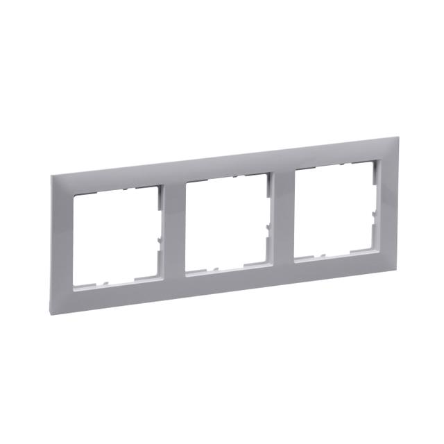 Suno Ramka Potrójna 3-Krotna Cement 721543 LEGRAND