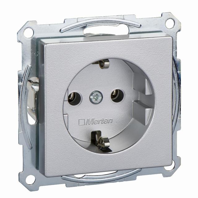 GNIAZDO SCHUKO B.PRZESŁ. ALU. SYS. M MTN2301-0460 Schneider