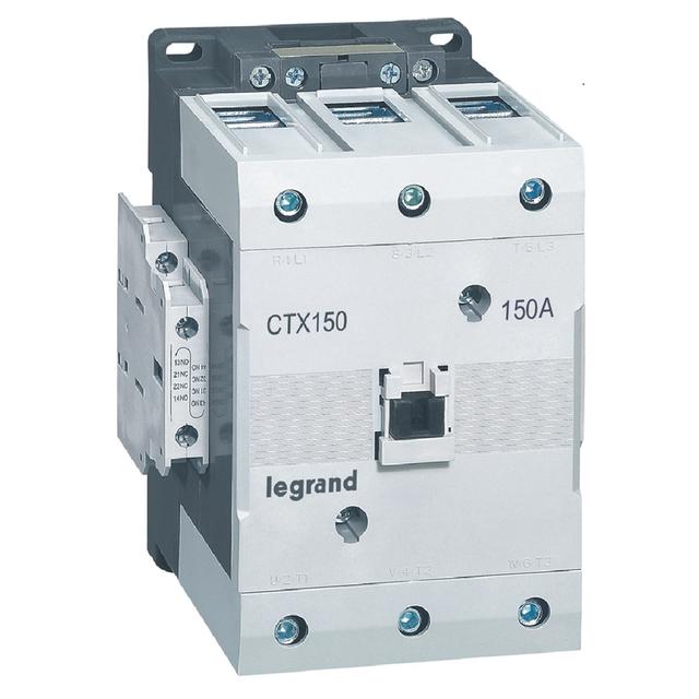 Stycznik Przemysłowy CTX3 150 3P 150A 2Z 2R 400-440V AC Zaciski Klatkowe 416279 LEGRAND
