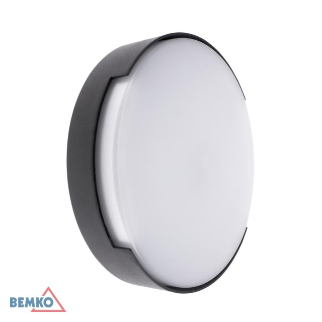 OPRAWA ELEWACYJNA VALANT 16W 4000K 1180LM IP65 250X62MM OKRĄGŁA GRAFIT