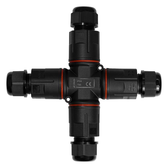 SZPN 295X-4T złaczka kablowa 5x1,5 czwórnik czarna 39.2954 OPATÓWEK