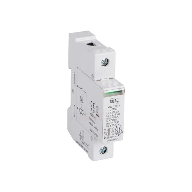 KSD-T1+T2 275/60 1P   Ogranicznik przepięć