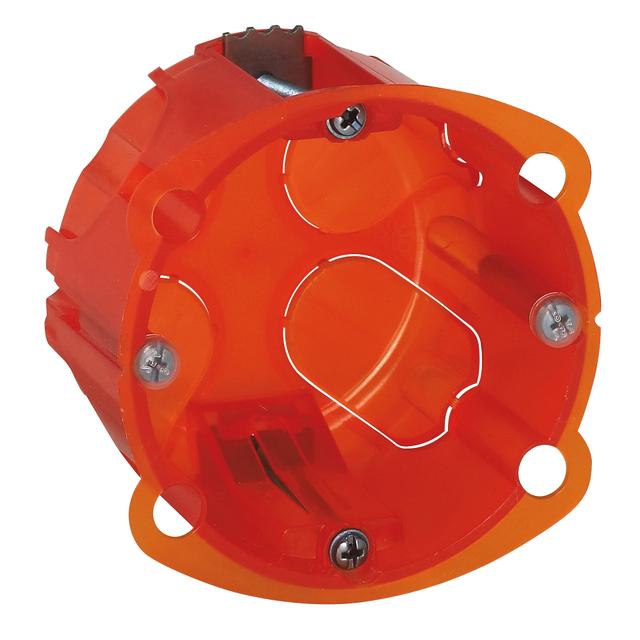 Batibox Puszka Pojedyncza Dostoswana Do Każdej Ściany 50 Mm  080121 LEGRAND