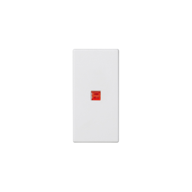 Simon Connect Klawisz 45x225 łącznika uniwersalnego z podświetleniem czysta biel