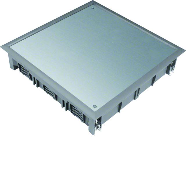 tehalit.VE-EE Pokrywa pełna VDQ12 244x244 wykładzina 5mm stal szary PA VDQ12057011 HAGER