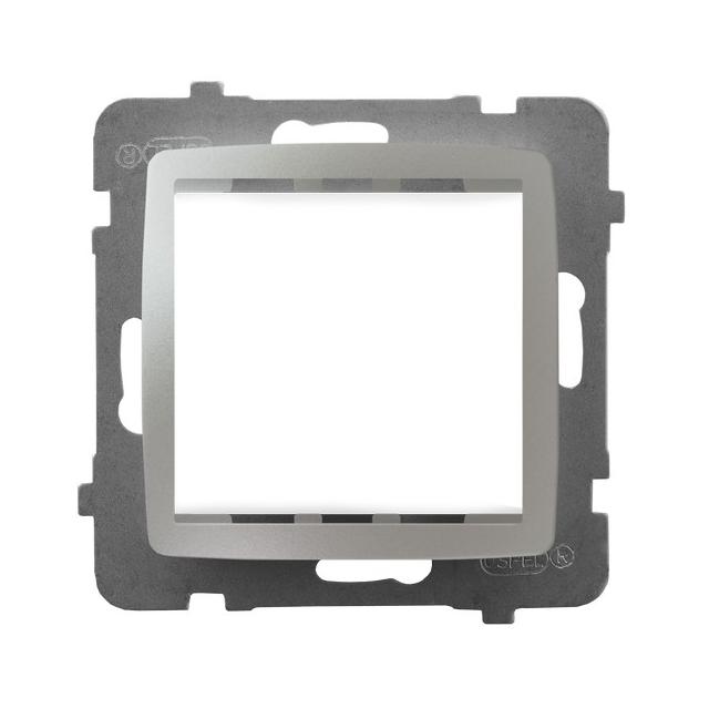 KARO Adapter podtynkowy systemu OSPEL 45 - kolor srebrny perłowy