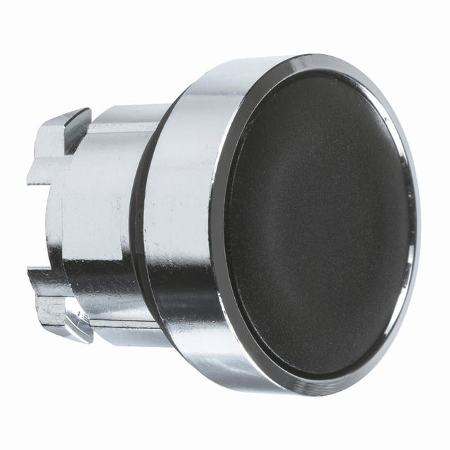 Harmony XB4 Przycisk płaski z zatrzaskowym mechanizmem push push czarna metalowy ZB4BH02 Schneider