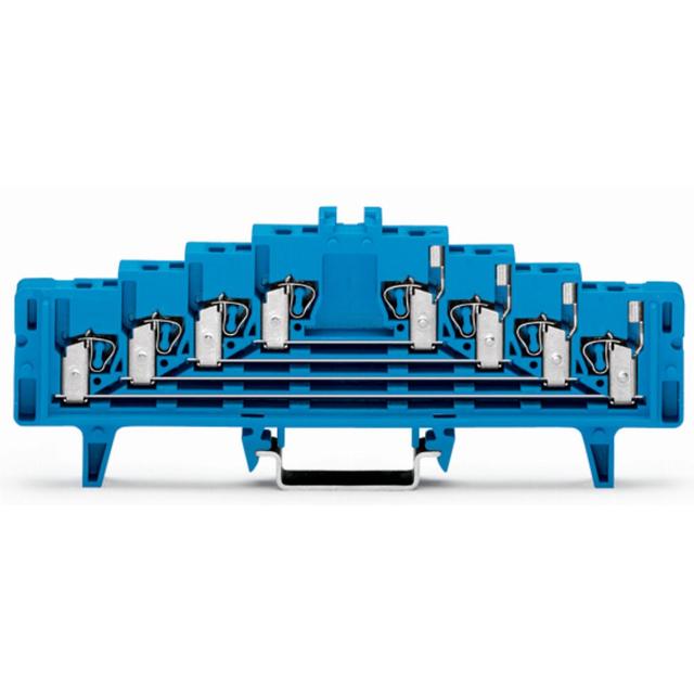 złączka krosowa 4-piętrowa niebieska bez zatrzasków