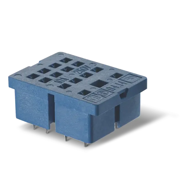 Gniazdo do przekaźników serii 55.32; 55.34; PCB