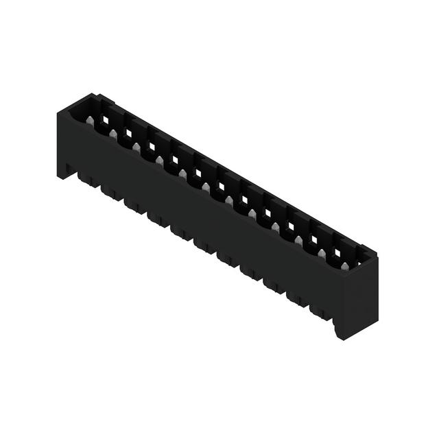 SL-SMT 5.08HC/12/180G 1.5SN BK BX Wtyki PCB (złącza płyty), 5.08 mm, Liczba biegunów: 12, kąt odejścia: 180° /50szt./ 1776022001 WEIDMÜLLER