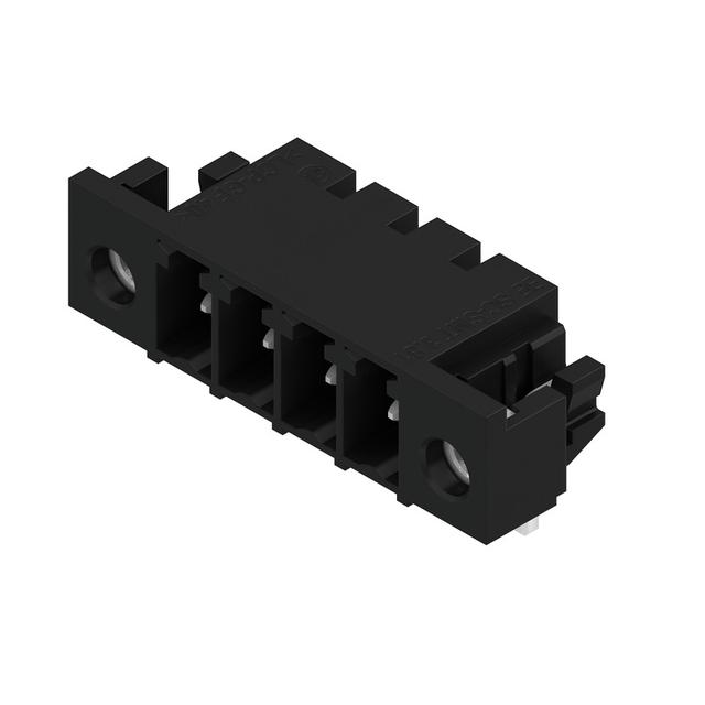 SC-SMT 3.81/04/90LF 3.2SN BK BX Wtyki PCB (złącza płyty), 3.81 mm, Liczba biegunów: 4, kąt odejścia: 90° /50szt./ 1863690000 WEIDMÜLLER