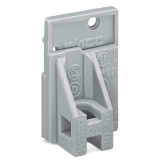 ścianka końcowa szara