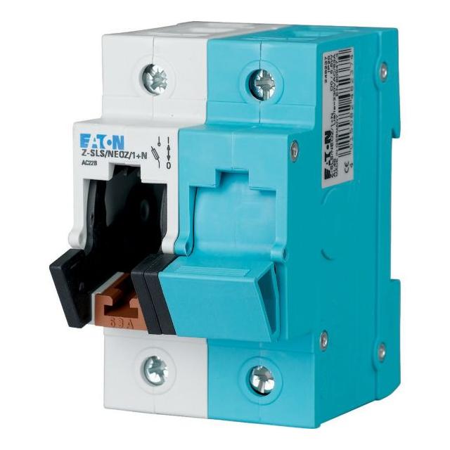 Z-SLS/NEOZ/1+N Rozłącznik bezpiecznikowy Tytan 1P+N 63A D02 400V 248237 EATON