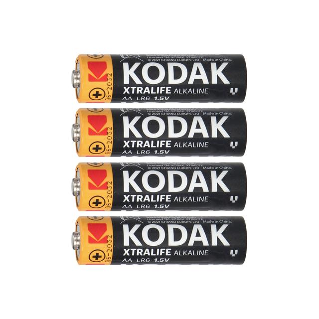 Baterie Kodak XTRALIFE Alkaline AA LR6 4 szt. folia