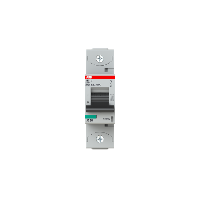 S801U-K70 Wyłącznik nadprądowy 25kA 1P K70A 2CCS881017R0707 ABB