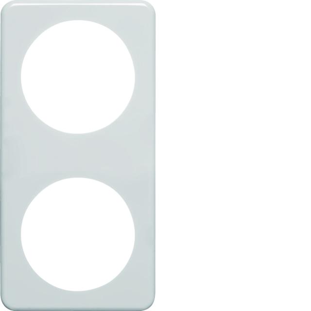 Integro Ramka 2-krotna, biały, połysk 9182619 HAGER