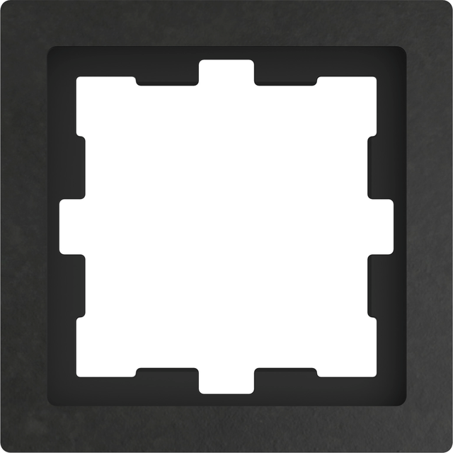 Merten D-Life, ramka 1-krotna, łupek polerowany