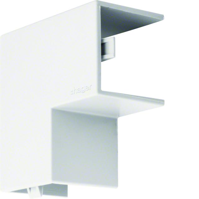 tehalit.LF Kąt płaski 25x25mm, biały LF2502559016 HAGER