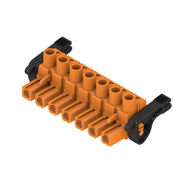 BLZ 7.62HP/07/180LR SN OR BX Wtyk PCB (złącze wiązki), 7.62 mm, Liczba biegunów: 7, Przyłącze z jarzmem /20szt./ 1164880000 WEIDMÜLLER