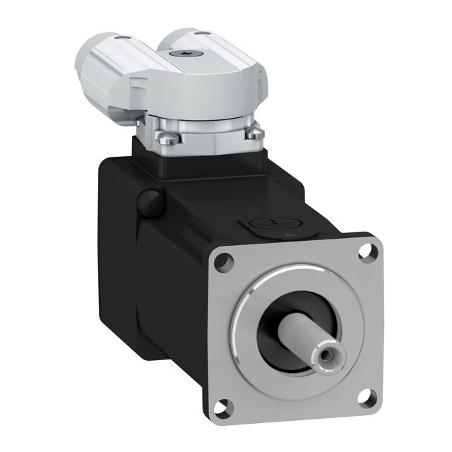 Serwosilnik SH3 040 0,39Nm,brak klucza,pojedynczy,bez hamulca,Przyłącze 90 st,IP65/IP65,9k RPM SH30402P06A2100 Schneider