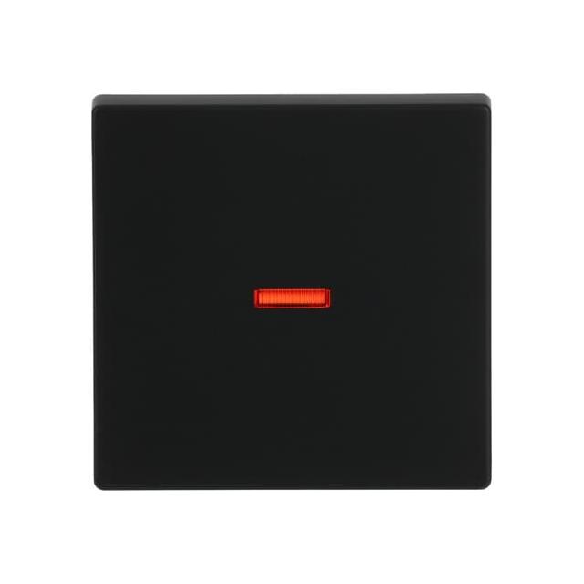 FUTURE Klawisz z czerwonym okienkiem czarny matowy