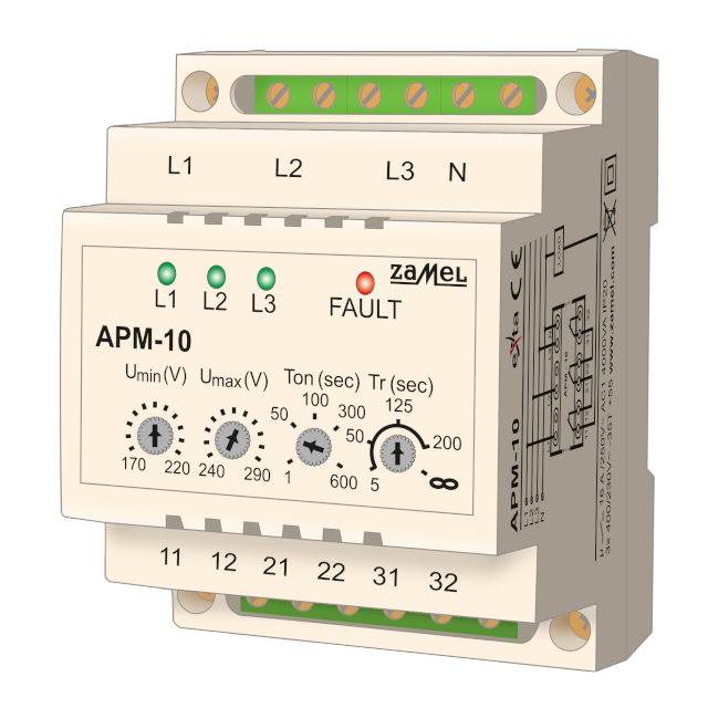 AUTOMATYCZNY PRZEŁĄCZNIK FAZ
