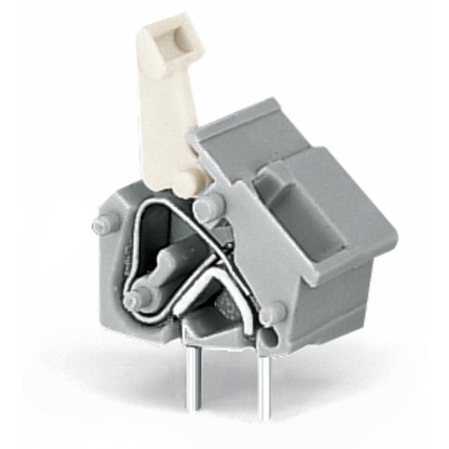 Złączka do płytek drukowanych pomarańczowa raster 10/10,16mm 256‑766/332‑000 /100szt./ WAGO