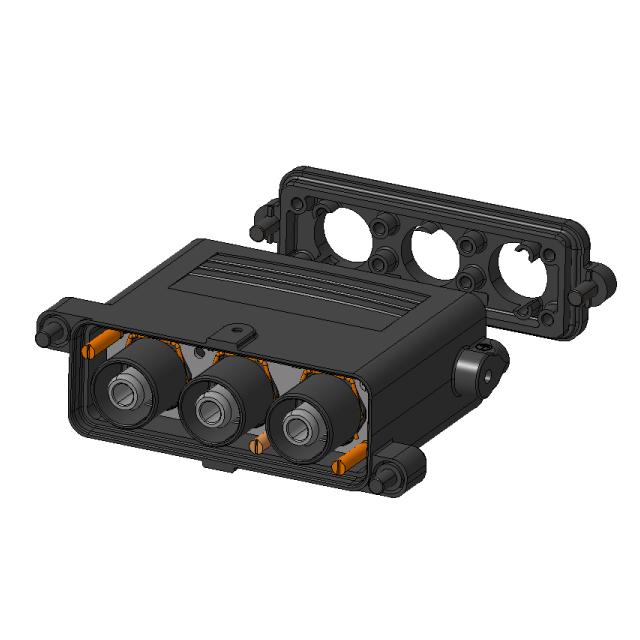 HDC HP550 KIT 3M70 C1 Złącze modułowe (przemysłowe) WEIDMULLER