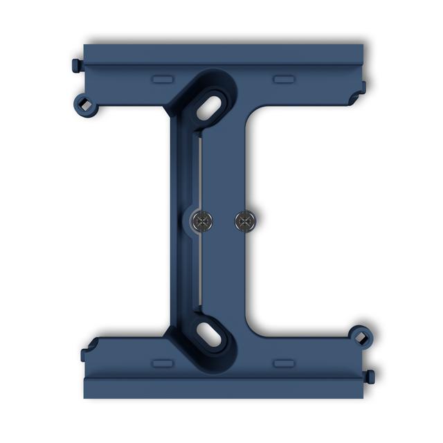 MINI Moduł rozszerzający puszkę natynkową pojedynczą, składaną do ramek wielokrotnych MINI navy blue 64DPU-2 KARLIK