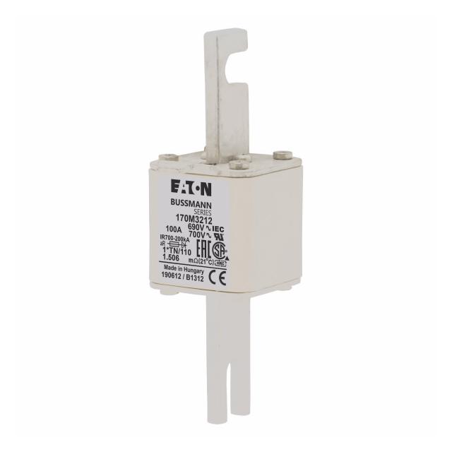 100A 690V 1*TN/110 aR INDICATOR FUSE Wkładka szybka 100A AC 690V compact DIN 1 45x58x134 m 170M3212