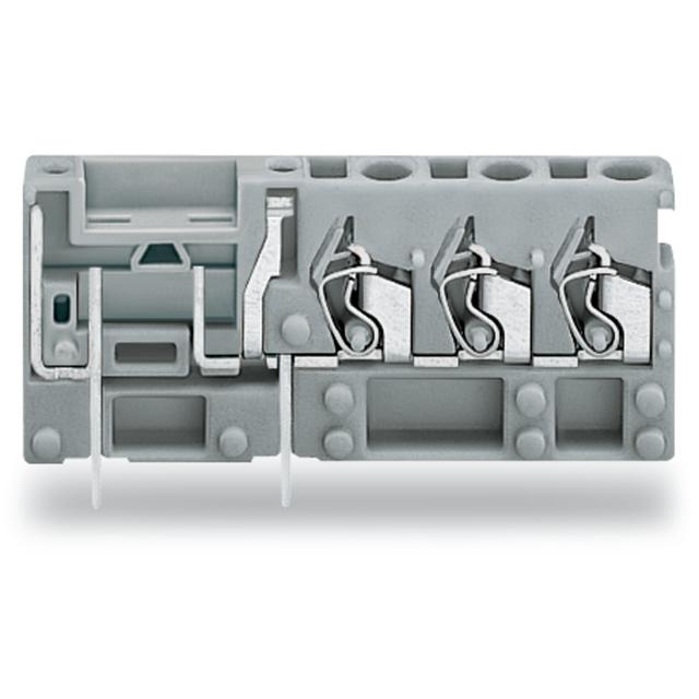 złączka do płytek drukowanych bezpiecznikowa szara raster 5 mm /100szt./ WAGO