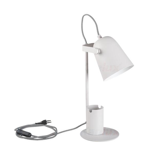 RAIBO E27 W Lampka biurkowa RAIBO E27 W E27 kolor biały KANLUX