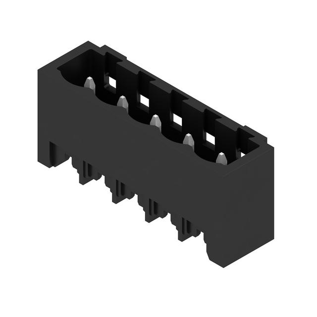 SL-SMT 5.00HC/05/180G 1.5SN BK BX Wtyki PCB (złącza płyty), 5.00 mm, Liczba biegunów: 5, kąt odejścia: 180° /50szt./ 1796660000 WEIDMÜLLER