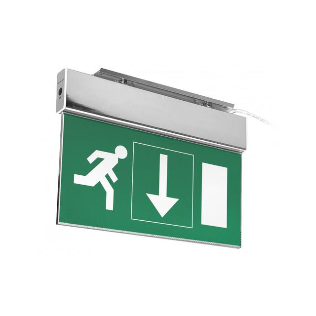 OPRAWA OŚWIETLENIA AWARYJNEGO, LEDOWA, DWUZADANIOWA,13 LEDÓW, 3H, IP 44