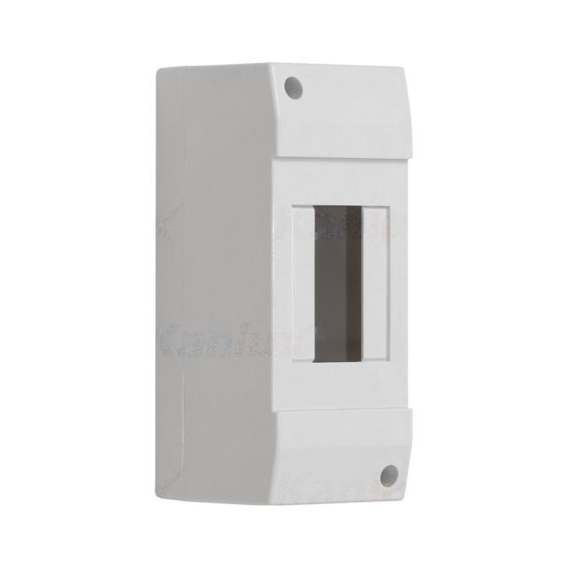 03850; DB102W 1X2P/SM Rozdzielnica natynkowa z listwami DIN