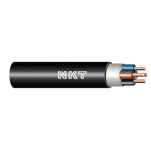 Kabel elektroenergetyczny N2XH-J 4x1,5mm2 RE 0,6/1kV bezhalogenowy B2ca /bębnowy/ NKT
