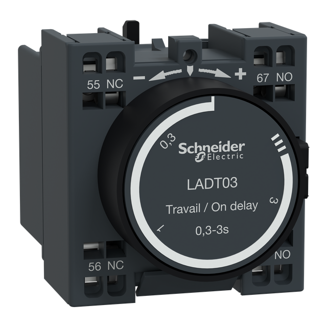 Blok styków pomocniczych wyprzedzających 0,1-3s TeSys 1NO 1NC zaciski sprężynowe