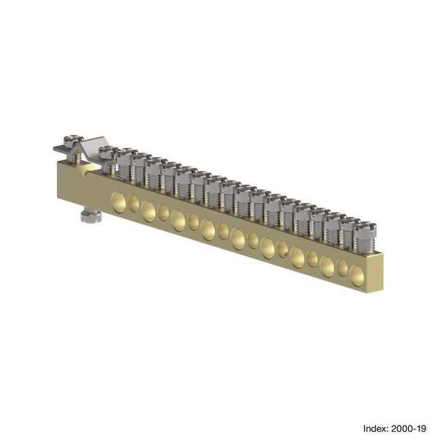MSF Listwa zaciskowa L-18 mosiężna